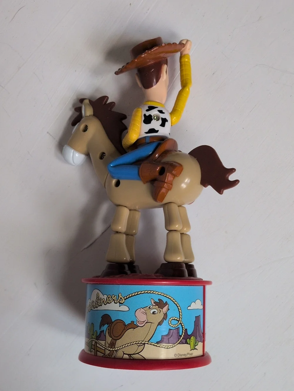 Vintage 1999 Toy Story 2 McDonald's Woodie and Jessie Candy Dispensers